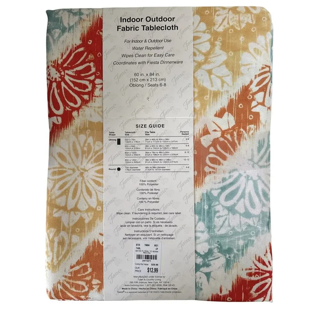 Fiesta tablecloth batik
